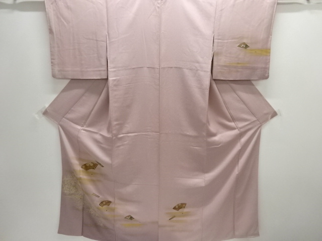 JAPANESE KIMONO / HOMONGI / FLORAL PLANTS